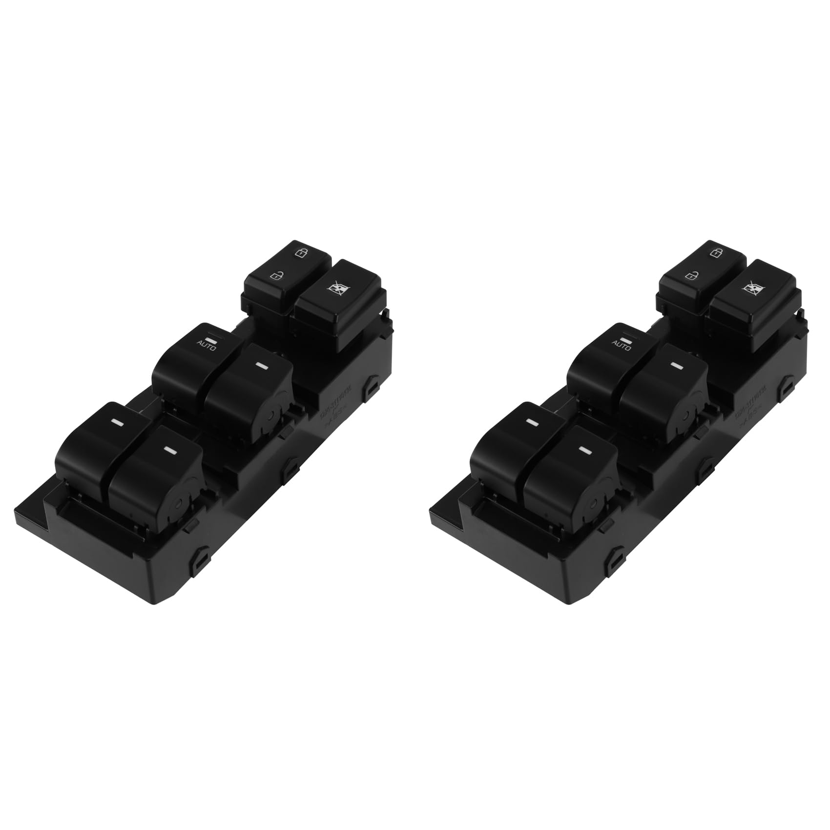 Lbvzxkad 2X Auto Fenster Links Vorne Master Lifter Switch mit "Auto" Switch Button Passend für 2017-2020 93570-F2000 von Lbvzxkad