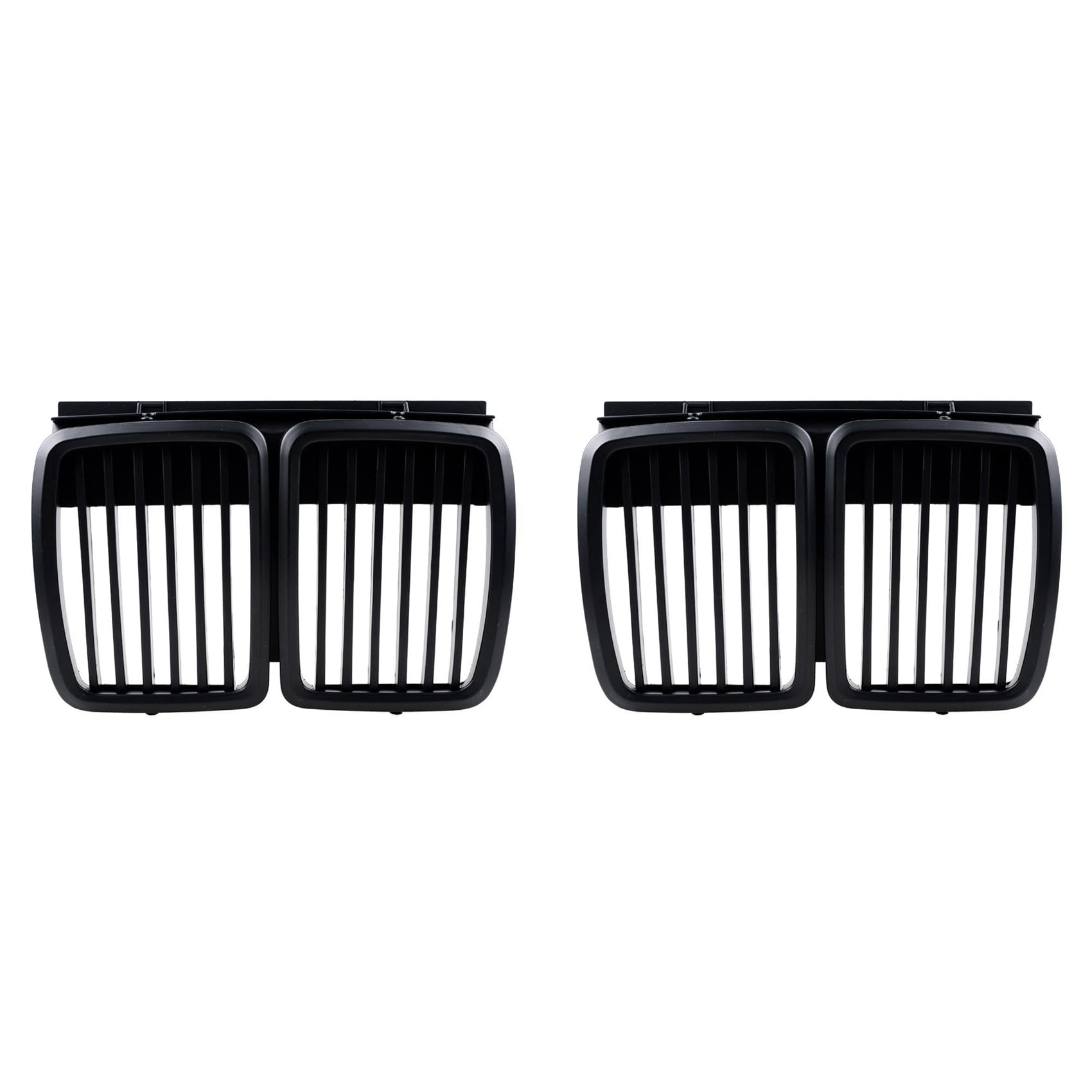 Lbvzxkad 2X Front Grill für E30 3-Serie M3 Front Hauben Grill Matt Schwarz 1982-1994 von Lbvzxkad