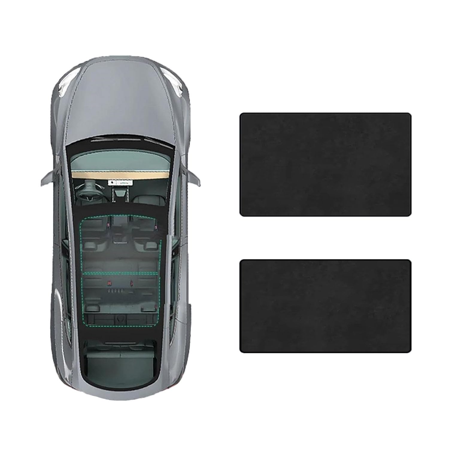 Für Mercedes Benz 2018 S-Class,Auto Schiebedach Sonnenschirm,Dachfenster Dach Wärmedämmung Schattierung Innen,Auto Zubehör.,D-Black Suede Für Mercedes Benz 2018 S-Class,Auto Schiebedach Sonnenschirm,Dachfenster Dach Wärmedämmung Schattierung Innen,Auto Zubehör.,D-Black Suede von LccYanAi
