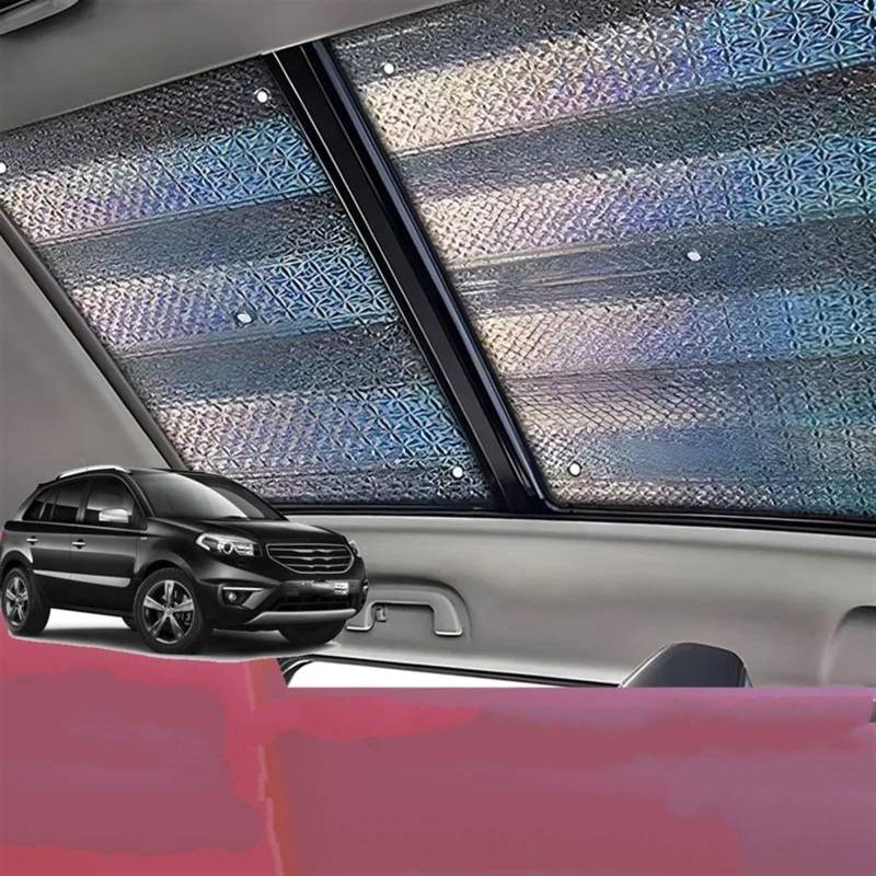 Auto-Sonnenschutz Für Koleos Für Samsung Für QM5 2009 2010 2011 2012 2013 2014-2016 Auto Panoramadach Hitzeschild Fenster Sonnenschutz Anti-UV Schiebedach Sonnenschirm Autofenster-Sonnenschutz von Lciqtsec