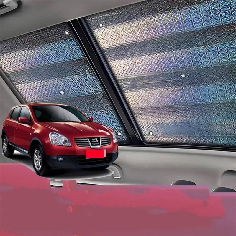 Auto-Sonnenschutz Für Nissan Für Qashqai Für Dualis Für J10 2008 2009 2010-2015 Auto-Panoramadach 1X Hitzeschild Fenster Sonnenschutz Anti-UV-Schiebedach Sonnenschutz Autofenster-Sonnenschutz von Lciqtsec