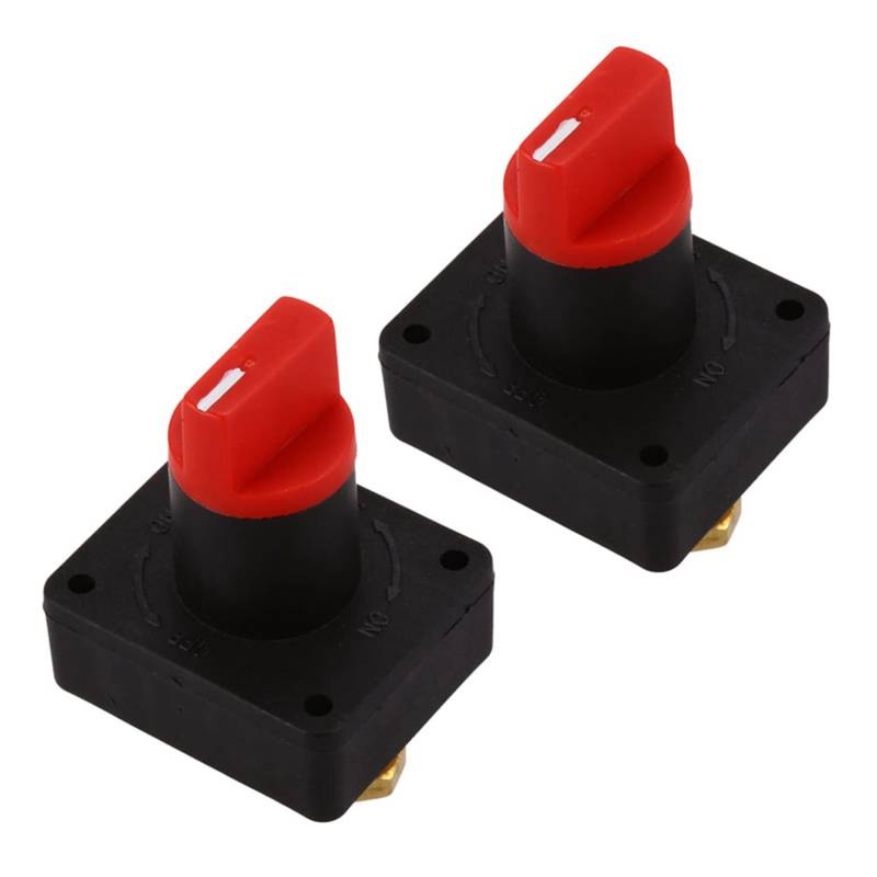 Lckiioy 2X Batterie Isolator Abschaltung Kill Switch Boot Auto Auto 100A von Lckiioy