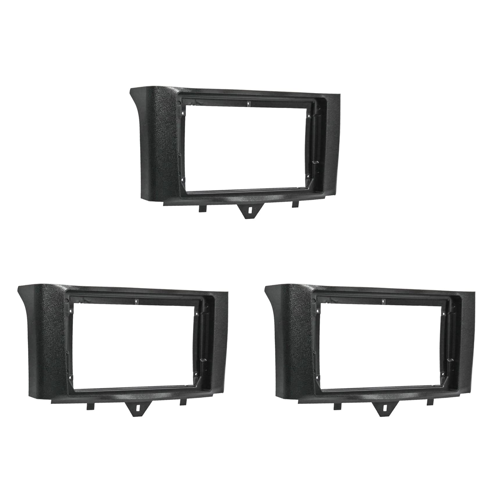 Lckiioy 3X 2 Din Auto Radio Fascia für 2011-2015 DVD Stereo Rahmen Platte Adapter Armaturenbrett Einbau Blende von Lckiioy