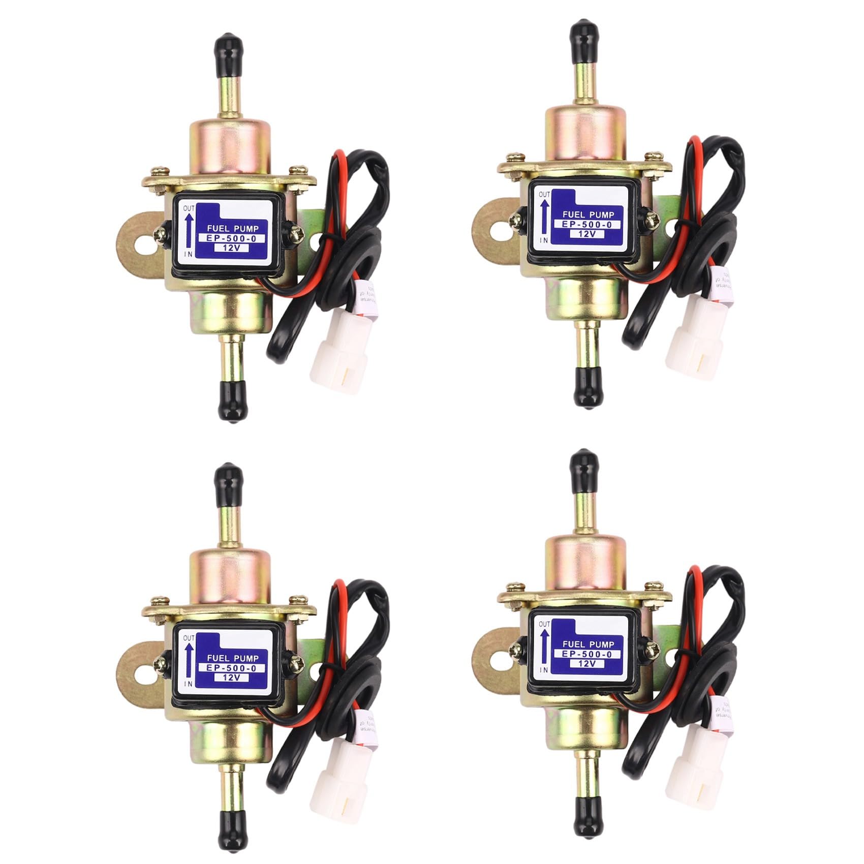 Lckiioy 4X Kraftstoff Pumpe für EIN 12-V Fahrzeug EP500-0 EP5000 EP-500-0 035000-0460 EP-500-0 von Lckiioy