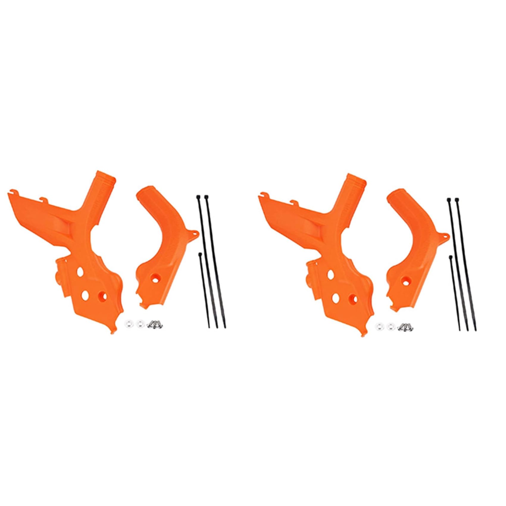 Lckiioy 4X Schutz Rahmen Abdeckung für Motorrad Rahmen für EXC EXCF XCW XCFW SXF XC XCF 125 200 250 300 350 450 2020 von Lckiioy
