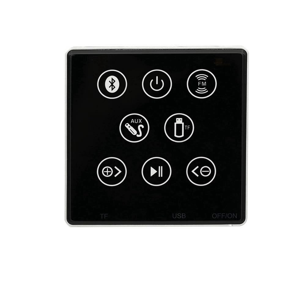 Lckiioy 86F Unteres Bedienfeld mit Integrierter Bluetooth-Wiedergabe, Heim-Hintergrundmusik-Hostsystem-Controller von Lckiioy