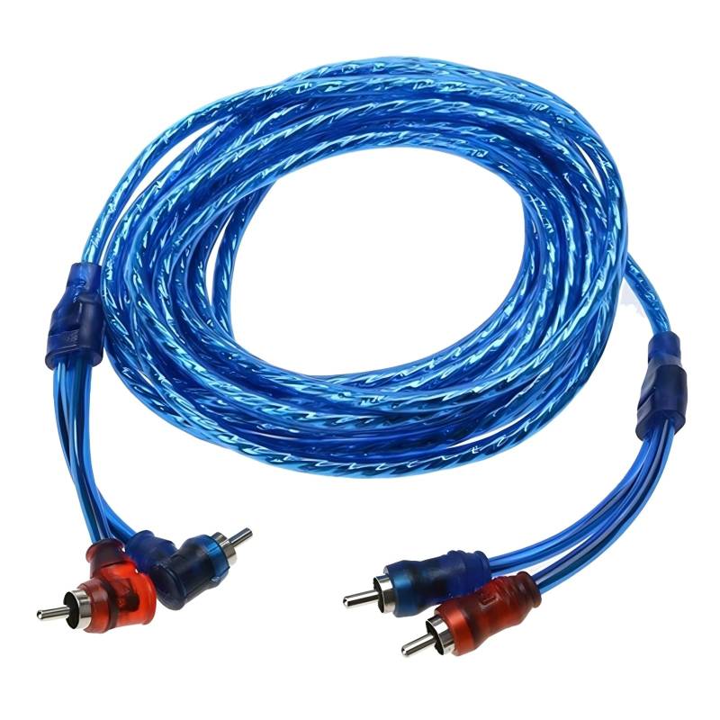 2RCA Zu 2RCA Kabel Auto Stereo Splitter 2 Stecker Auf 2 Männlich Y Adapter Splitter Für Stereo Auto Stereo Kabel Splitter von Ldabrye