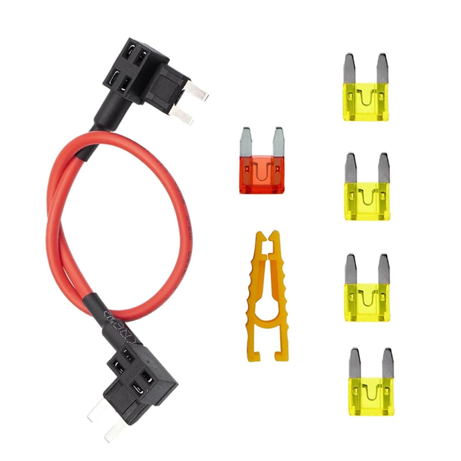 Ldabrye Isolierter Doppelkopf Sicherungshalter Für Stromabgriffe Geeignet Für Bequemen Elektrischen Zugang Bei Campingausflügen Mit Autos Und Motorrädern von Ldabrye