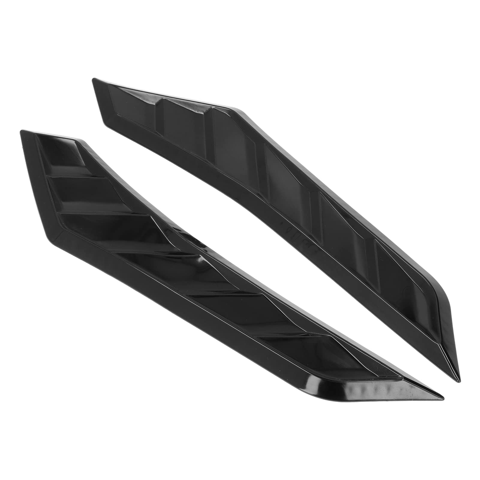 2pcs Gloss Black Car Hood Luftriktverkleidung Abkleber Aufkleber für Cars SS von Ldafava