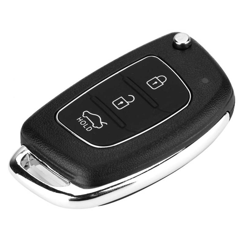 3 Buttons Flip Remote Key FOB -Hülle für IX45 2013 2014 ABS -Material von Ldafava