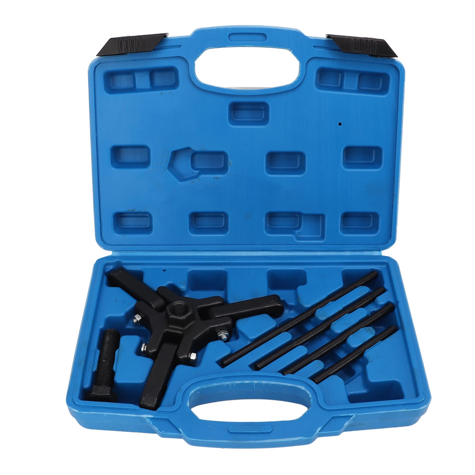 Harmonic Balancer Puller Set Hochfestigkeit Kohlenstoffstahl Schwarzoxid Finish Easy Entfernung Dämpfer Riemenscheibe Puller Kit für Autos SUVs und Pickup -LKWs Harmonic Balancer Puller Set Hochfestigkeit Kohlenstoffstahl Schwarzoxid Finish Easy Entfernung Dämpfer Riemenscheibe Puller Kit für Autos SUVs und Pickup -LKWs von Ldafava