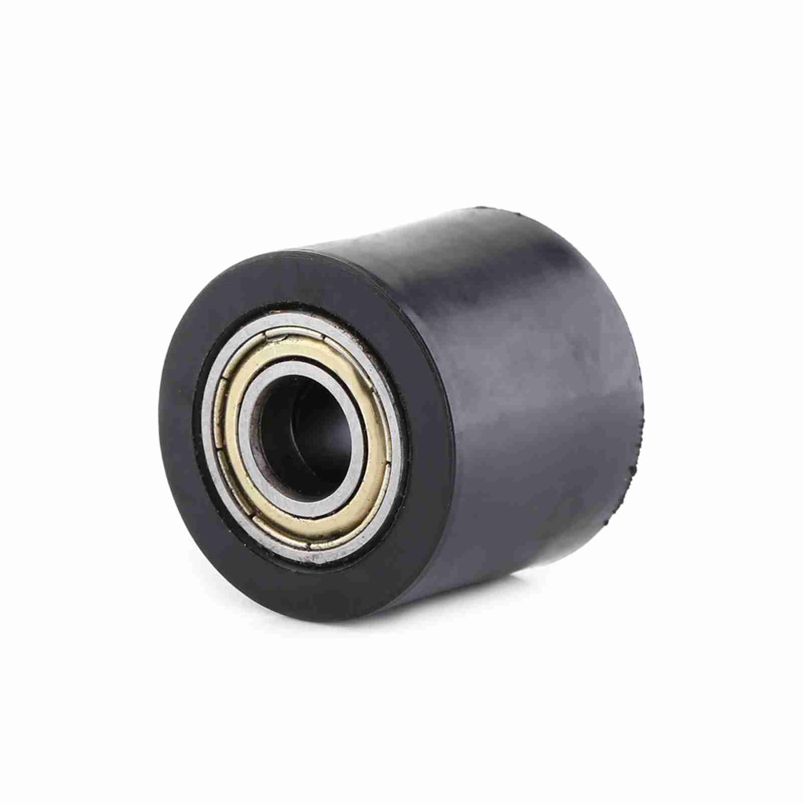 Ldafava 8 mm 10 mm Kettenrollen-Rollenschieber für DR650-Spannrad für Straßenräder, Motorräder, Geländefahrzeuge (Blaue 10-mm-Option) (Schwarz 10mm) von Ldafava