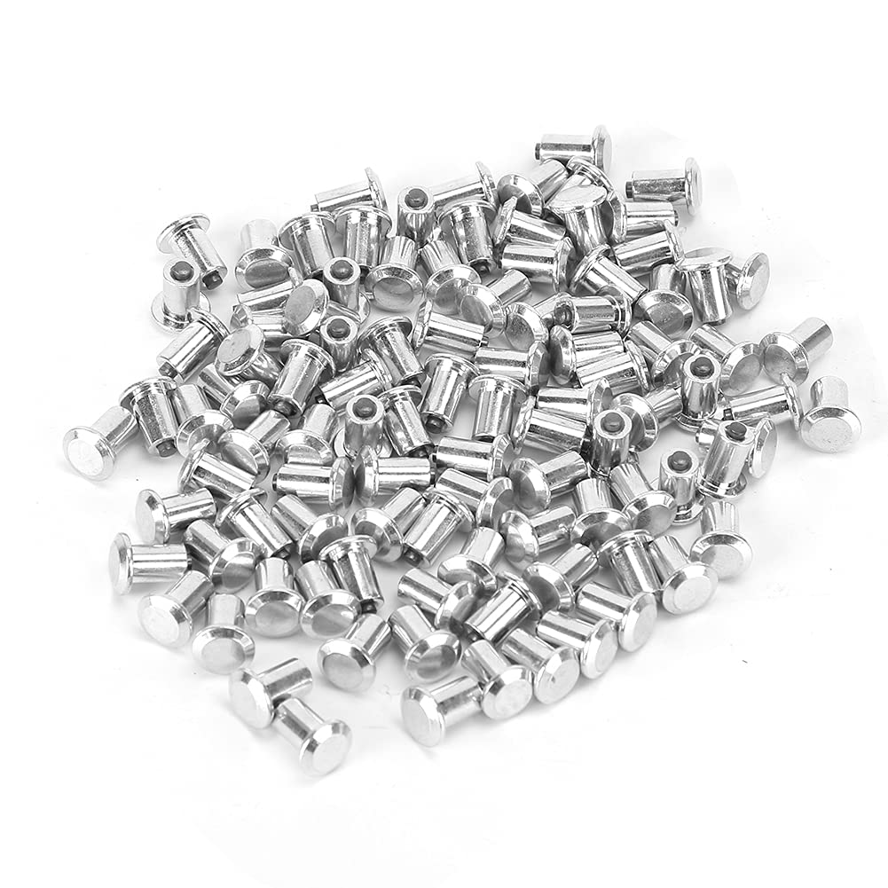 Ldafava 8 x 10 mm Reifenspikes, 100 Stück, rutschfeste Schneespikes für Auto-, Motorrad-, ATV- und UTV-Reifen, verbessern die Traktion im Gelände und auf EIS von Ldafava