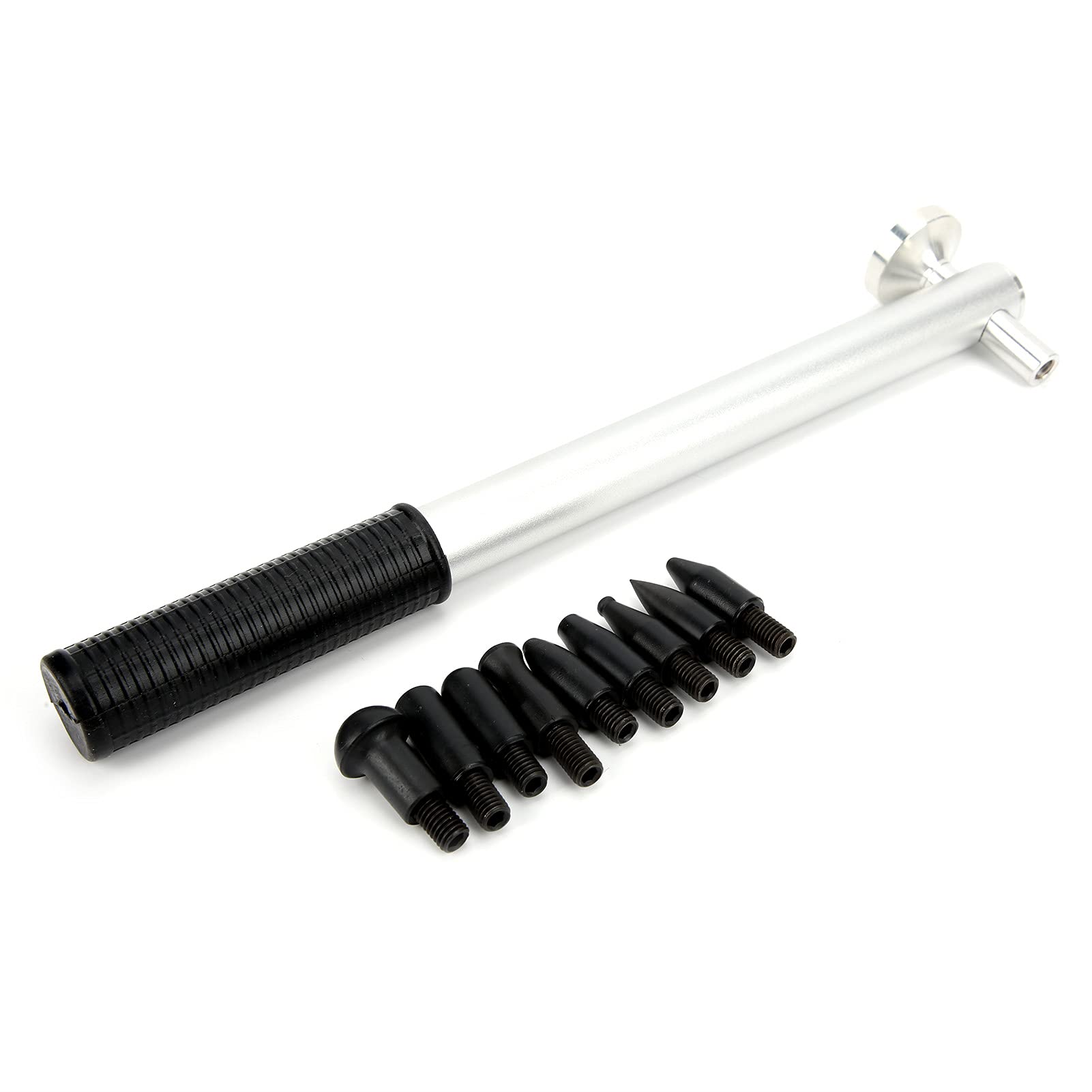 Ldafava Auto -Lackierung ohne Dent Reparatur Hammerabflachung Entfernungstool mit 9 TAP -Köpfen Auto Wartung Professioneller Aluminiumlegierung Kunststoff für die Reparatur von Karosserie Ldafava Auto -Lackierung ohne Dent Reparatur Hammerabflachung Entfernungstool mit 9 TAP -Köpfen Auto Wartung Professioneller Aluminiumlegierung Kunststoff für die Reparatur von Karosserie von Ldafava