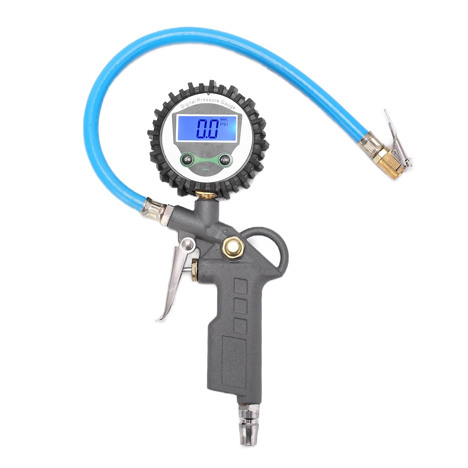 Ldafava Hintergrundbeleuchtung des digitalen Reifeninflator -Drucks 0 230psi Zinklegierung Messgerät Luftkompressor -Werkzeug für Automobillastwagen und Motorräder Ldafava Hintergrundbeleuchtung des digitalen Reifeninflator -Drucks 0 230psi Zinklegierung Messgerät Luftkompressor -Werkzeug für Automobillastwagen und Motorräder von Ldafava