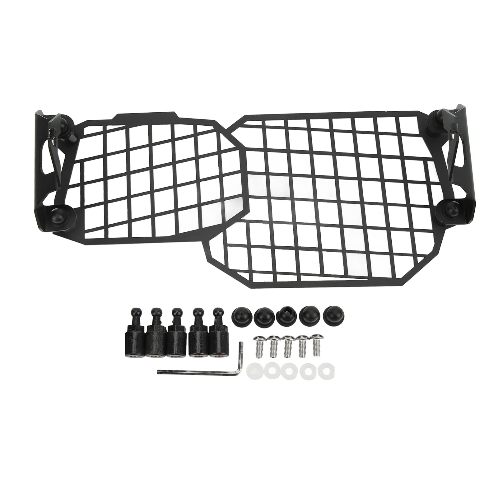 Ldafava Motorrad -Scheinwerfer -Schutzwache Edelstahlabdeckung für F650GS F700GS F800GS F800R MESH Design von Ldafava