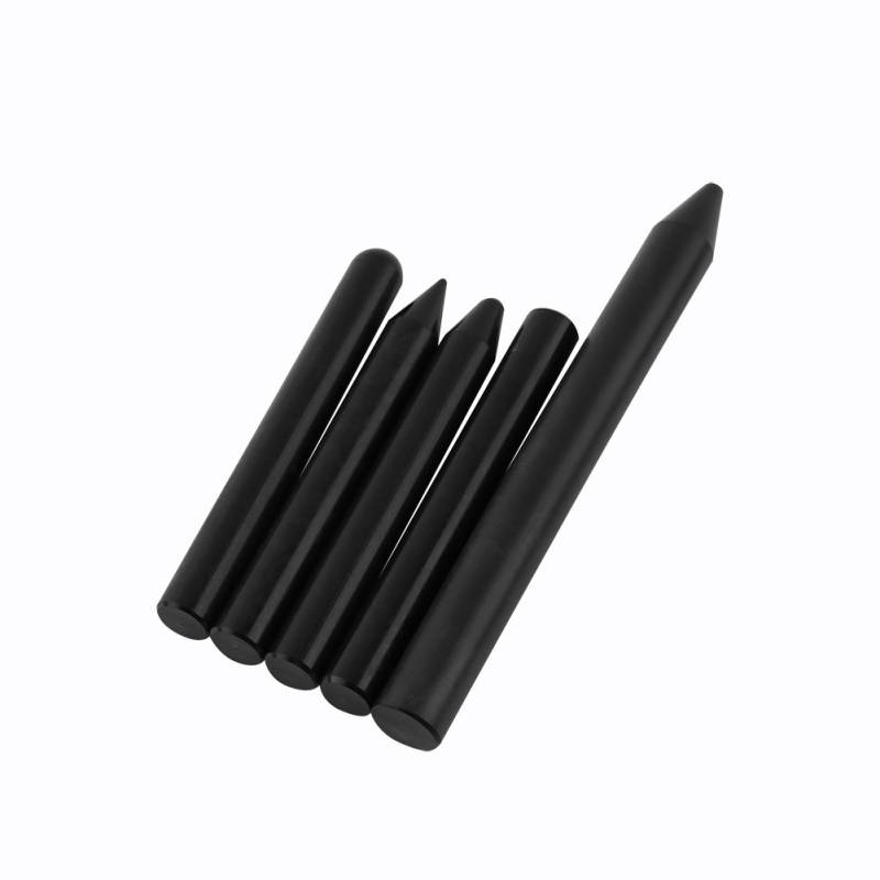 Ldafava Nylon Tippen Sie down Stift lackfreie Hagelentfernung Dent Reparaturwerkzeuge für Autokörper DIY [5pcs Professional], Schwarze, weiße Farbe (Schwarz) von Ldafava