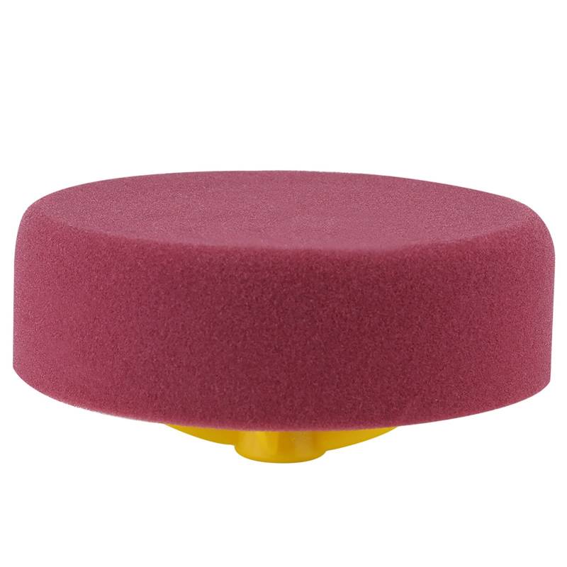 Ldafava Sponge Wheel Polishing Waxing Pad Kit Werkzeugauto -Politur 6inch 15 cm Weichwaschbar wiederverwendbares schwarzer gelber Wein Red M14 (Burgundy) von Ldafava