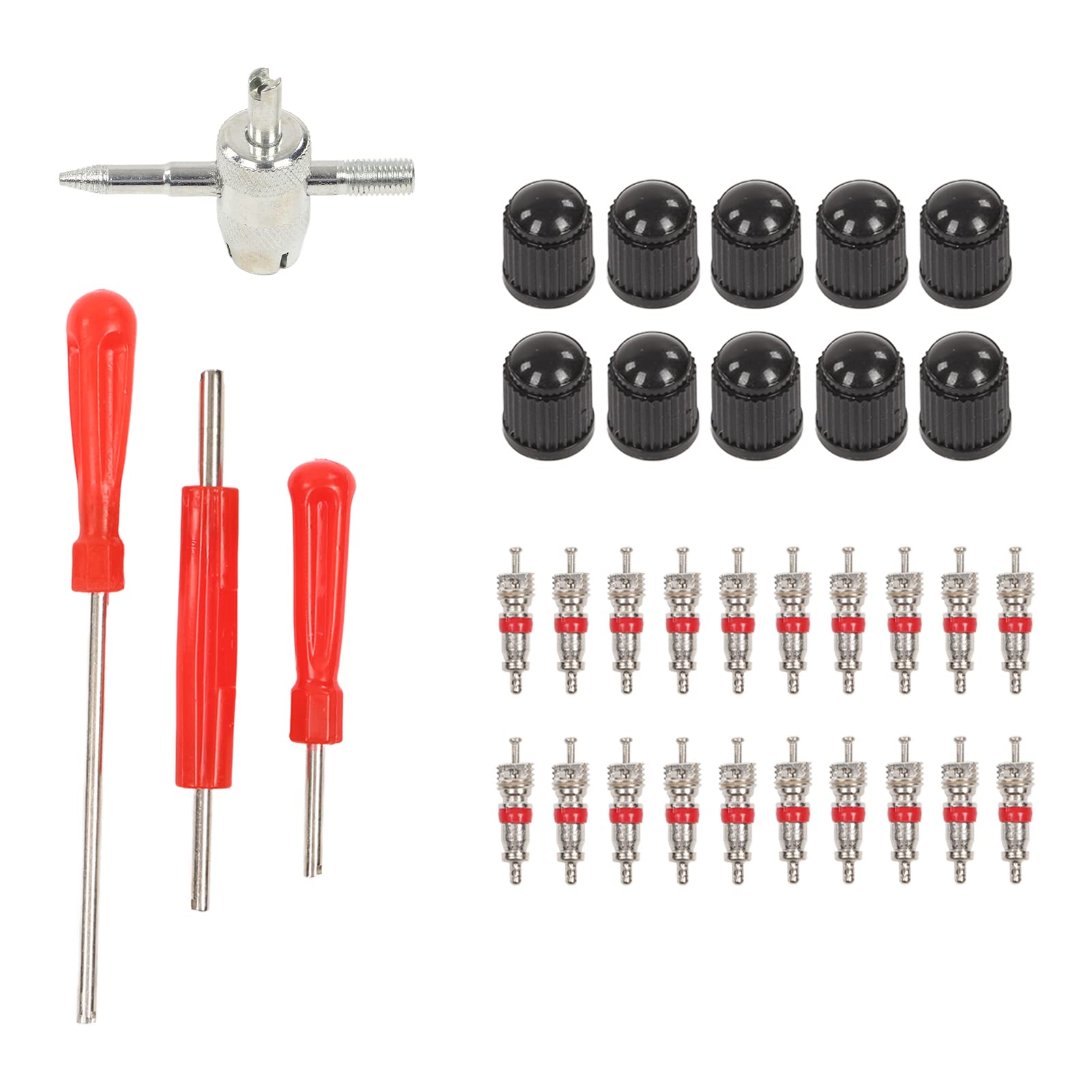 Ldafava Ventilstammentfernung Tool Kit Universal Mehrzweckreifen Ventilstamm Installer Remover Reparaturkit für RVS -Fahrräder Automobile ABS Metal 34pcs Ldafava Ventilstammentfernung Tool Kit Universal Mehrzweckreifen Ventilstamm Installer Remover Reparaturkit für RVS -Fahrräder Automobile ABS Metal 34pcs von Ldafava