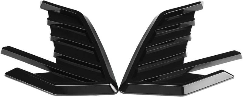 Frontlippe Spoiler Frontstoßstangen Lippenkörper Autoteile für Audi A3 A4 A5 A6 A7 A7 A8 Q3 Q5 Q7 RS3 RS4 RS5 RS6 RS7 S3 S4 S5 S6 TT.Autoantikollisionsschutz,B-Glossy Black von LeLEEEE