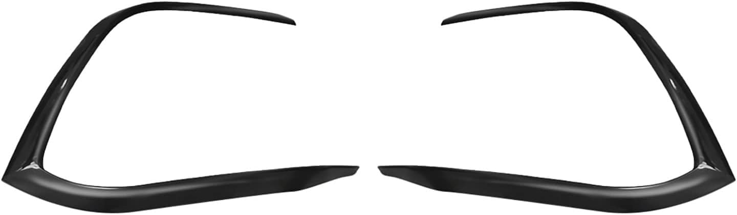 Frontlippe Spoiler Frontstoßstangen Lippenkörper Autoteile für Golf 8 MK8 2020 2021.Autoantikollisionsschutz,A-black von LeLEEEE