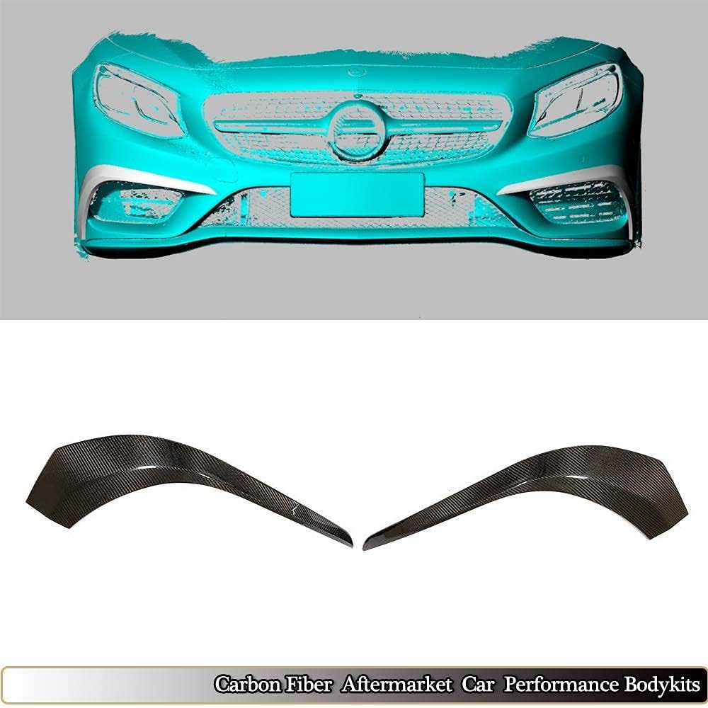 Frontlippe Spoiler Frontstoßstangen Lippenkörper Autoteile für Mercedes Benz S Class C217 S500 S550 Pre-Facelift Sport Coupe 2014-2017.Autoantikollisionsschutz von LeLEEEE