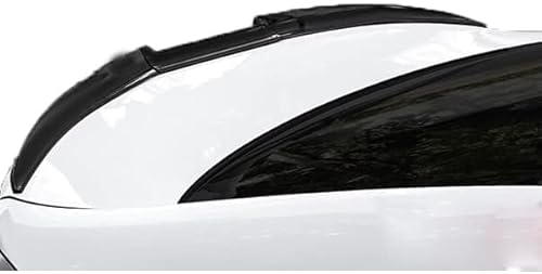 Heckflügel fester Winds poiler Heckflügel modifiziertes zubehör für Audi A6 C7 Avant 2011 2012 2013 2014 2015 2016 2017 2018,hinten Kofferraum flügel,A-Gloss Black von LeLeD