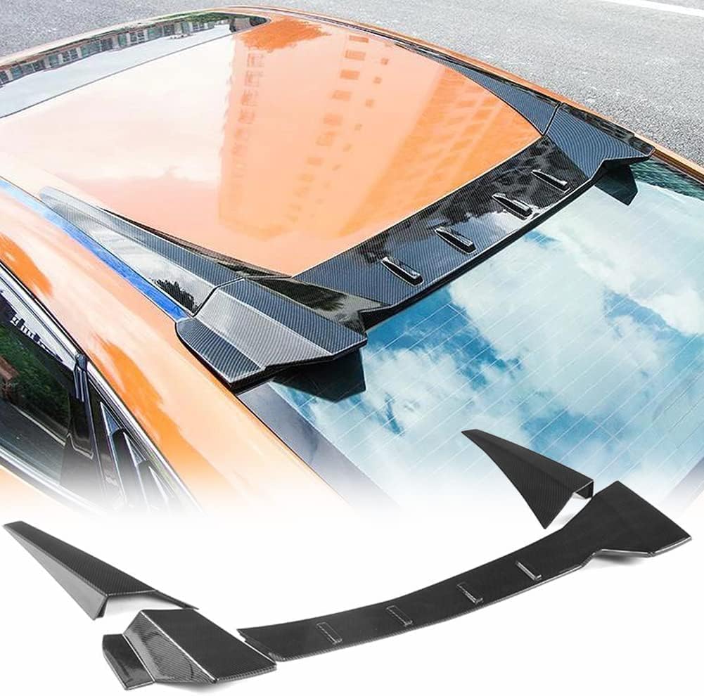 Heckflügel fester Winds poiler Heckflügel modifiziertes zubehör für Civic 10th 2016 2017 2018 Type R Style Sedan 4-Door,hinten Kofferraum flügel von LeLeD