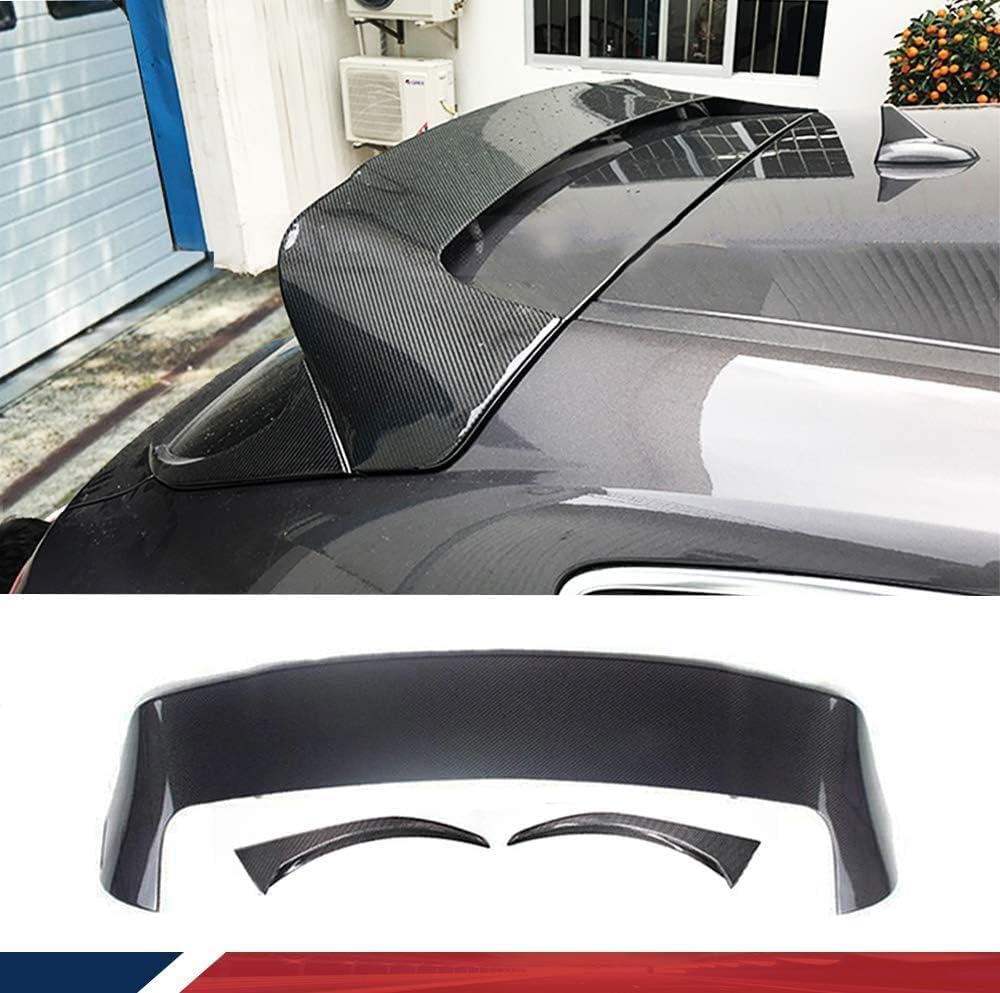 Heckflügel fester Winds poiler Heckflügel modifiziertes zubehör für Maserati Levante Base Sport Utility 4-Door 2016-2018 2019 2020,hinten Kofferraum flügel von LeLeD