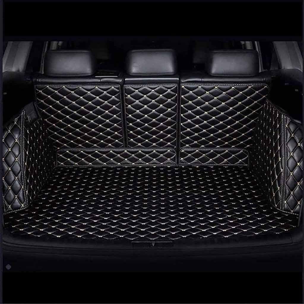 Auto Leder Kofferraummatte für Ford Focus IV Hatchback 2018 2019 2020 2021 2022 2023 2024, Verschleißfest Kratzfeste Kofferraumwanne, All Inclusive Kofferraum Teppich Innenzubehör von LeaHY