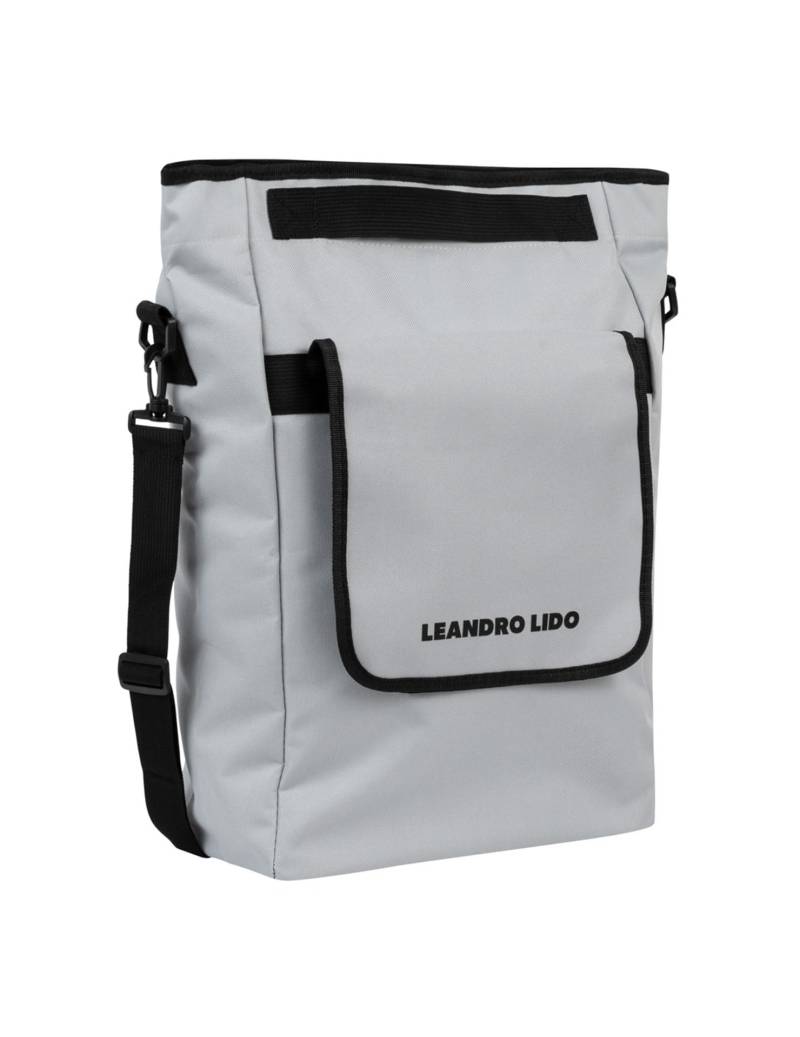 Leandro Lido Rapallo Radsport Fahrrad Tasche 20 L Gepäcktasche 48 x 30 x 15 Hinterradtasche Gepäckträger (Grau) von Leandro Lido