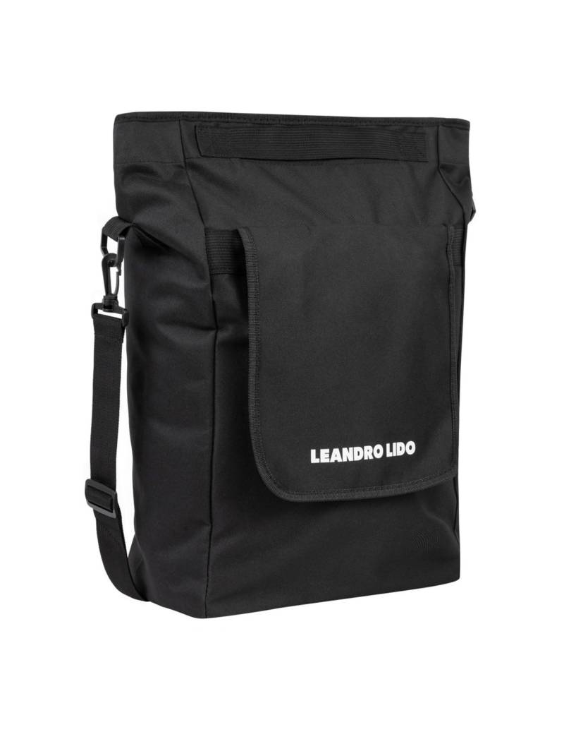 Leandro Lido Rapallo Radsport Fahrrad Tasche 20 L Gepäcktasche 48 x 30 x 15 Hinterradtasche Gepäckträger (Schwarz) von Leandro Lido