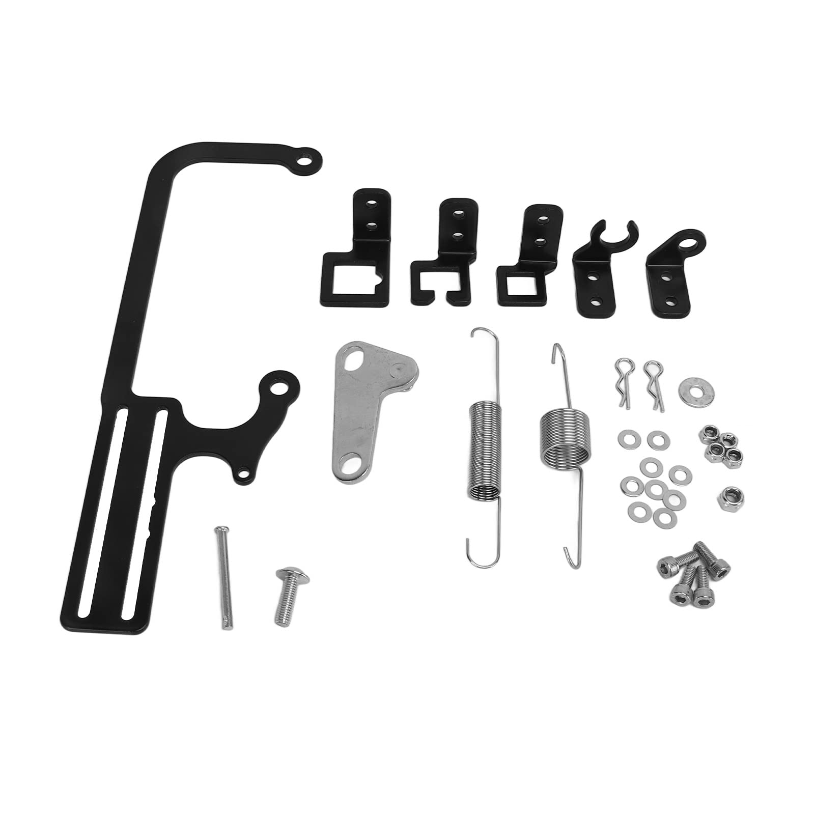 Leapiture Gaszug-Montagesatz, Getriebehalterung Gasseil Throttle grip Vergaser Gaszug-Halterung 304147 Getriebe Gasgestänge-Kit Gaszug roller für 700R4-Getriebe von Leapiture