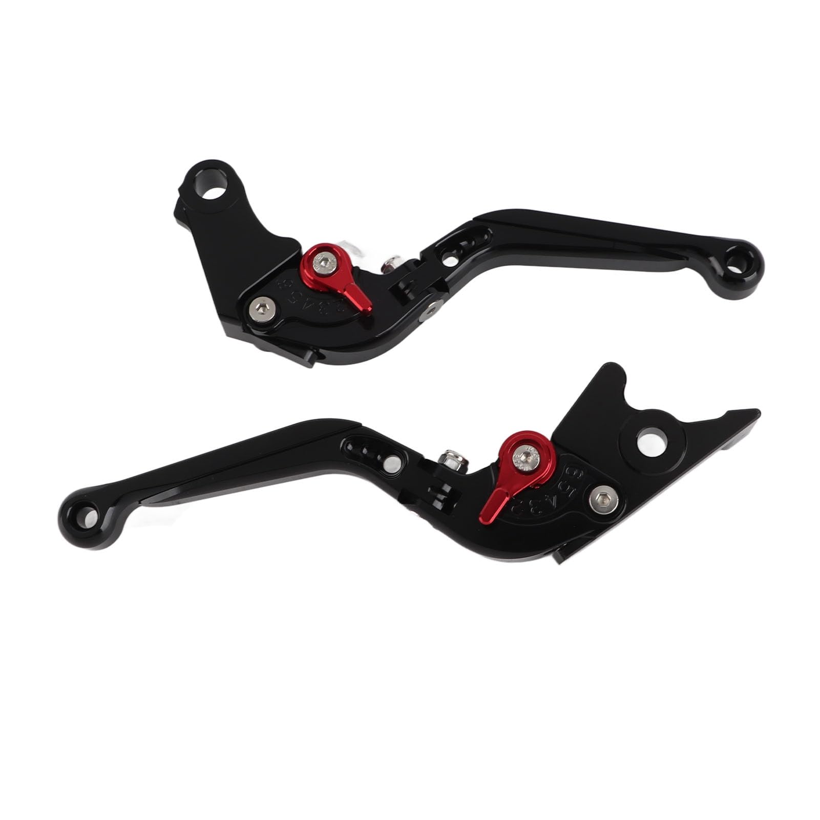 Leapiture 2PCS Motorradbremskupplungshebel 6 Gang Verstellbarer Motorradbremshebel aus Aluminiumlegierung faltbar für CBR250R 2010 bis 2020 von Leapiture