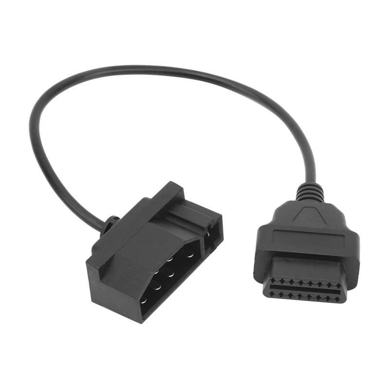 Leapiture 40 cm/15,7 Zoll 7-Pin-OBD1-zu-OBD2-OBDII-16-Pin-Diagnosescanner-Adapterkabel OBD2-Verlängerungskabel OBDII-Diagnosekabel von Leapiture