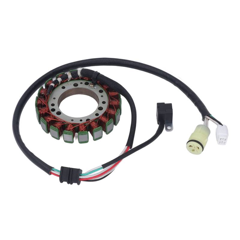 Leapiture Magneto Stator Coil, 5Nd 81410 00 00 Generator Stator weniger magnetischer Verlust Ersatz für Kodiak 400 450 Grizzly 400 450 ATV von Leapiture