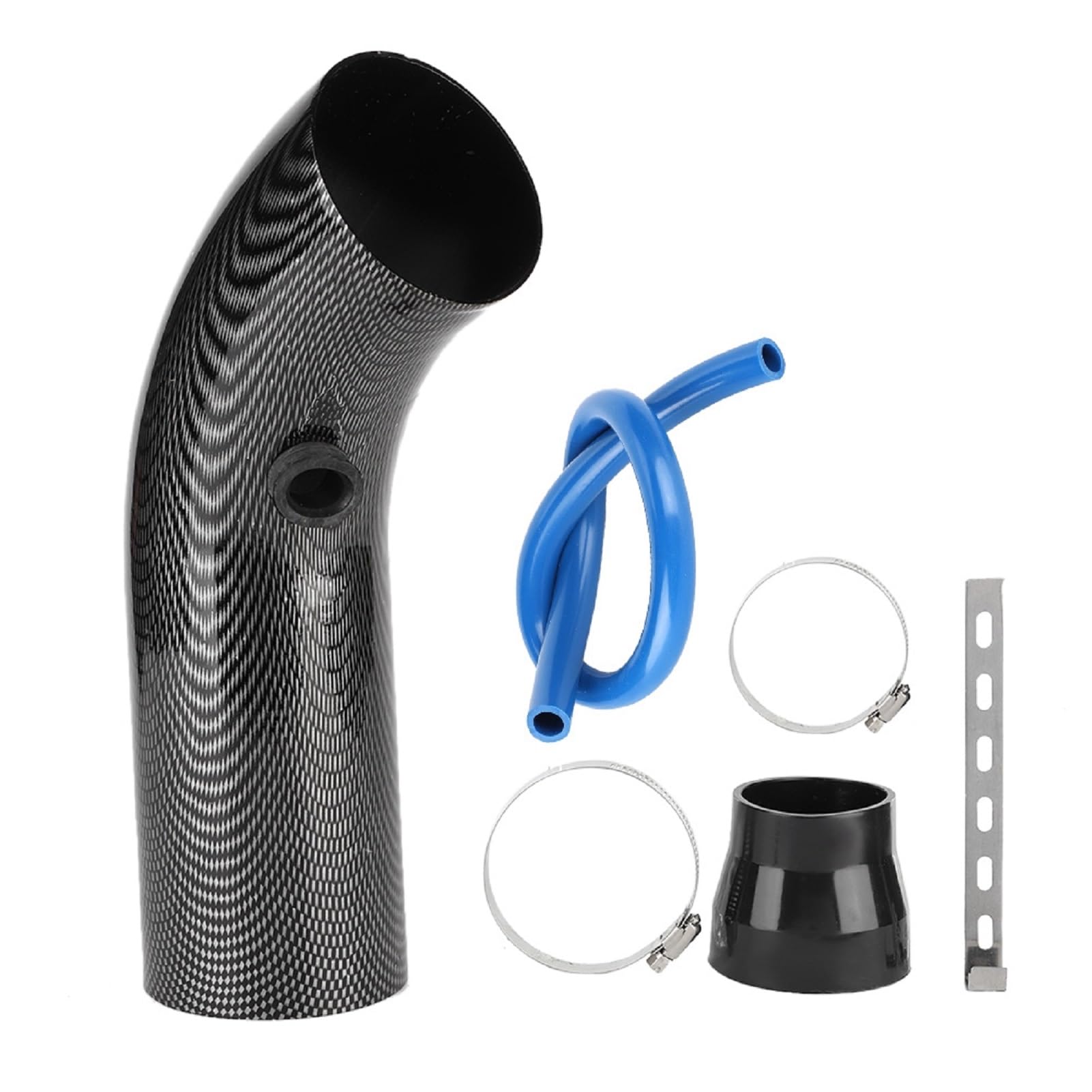 Leapiture Luftansaugschlauch Air intake hose Stahl luftansaugrohr Metall luftansaugrohr Ansaugrohr sportluftfilter Stahl luftansaugrohr system Autozubehör für Auto von Leapiture