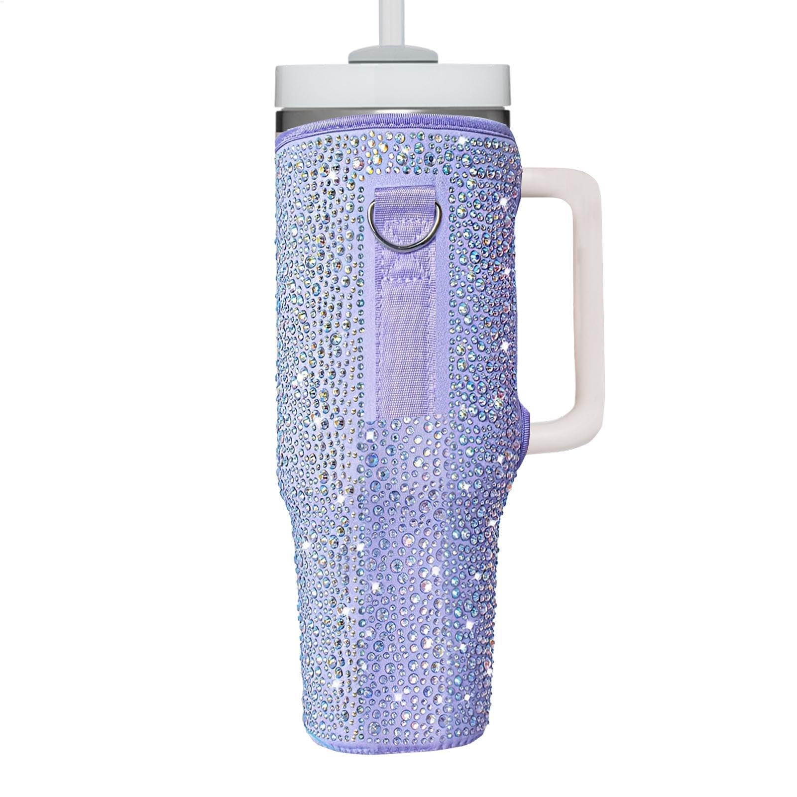 Getränkehalter mit Gurt, Tragetasche für Wasserflaschen, Getränkehalter aus Strass, Taschenhalter, Bechergurt, Tragetasche für Trinkflasche, Umhängetasche von LearnLyrics