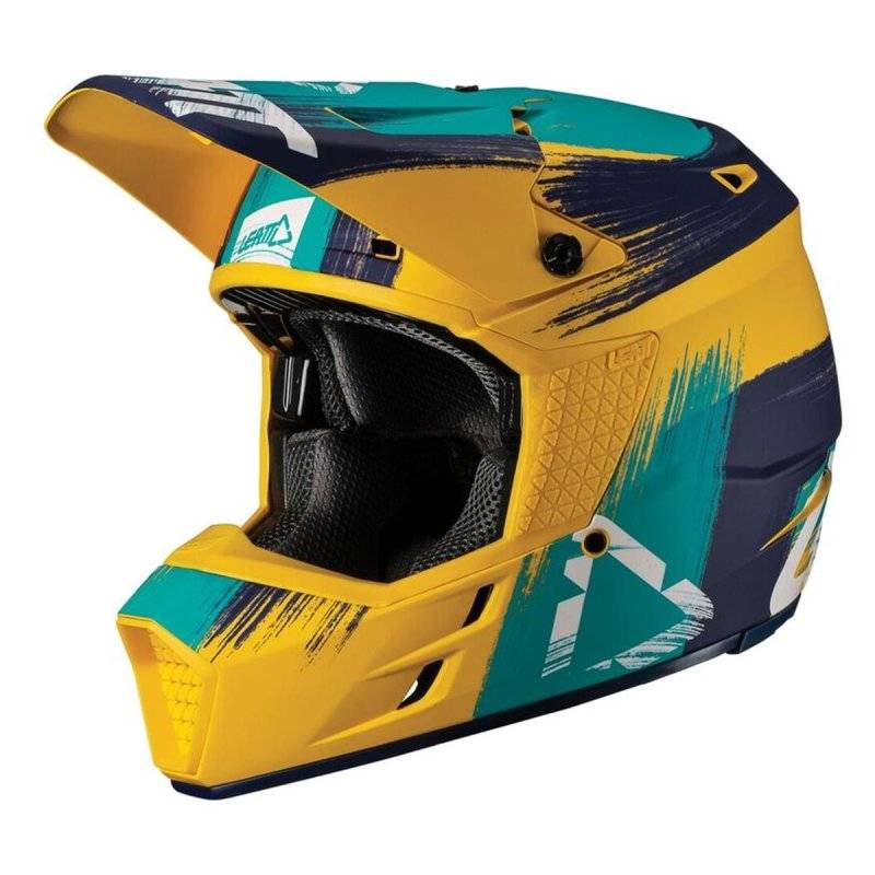 Helm GPX 3.5 V19.1 gold/Teal XL von Leatt