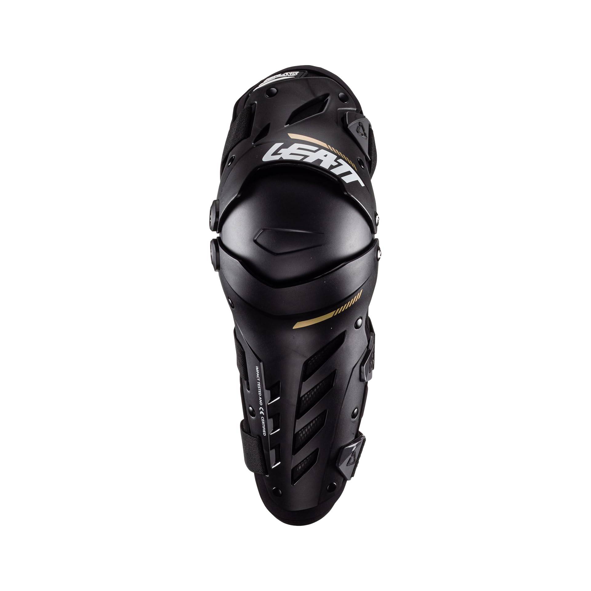 Knee and Shin Guard Dual Axis with rigid protection and anti-impact foam von Leatt