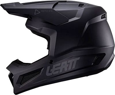 Leatt 2.5 Stealt, Motocrosshelm - Schwarz/Grau - S von Leatt