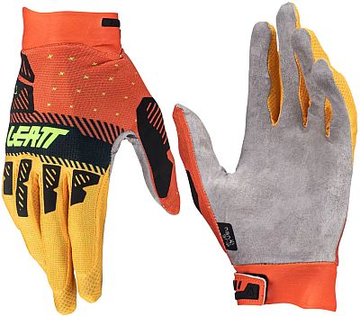 Leatt 2.5 X-Flow S24 Citrus, Handschuhe - Orange/Gelb/Schwarz - S von Leatt