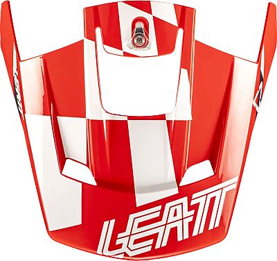 Leatt 3.5, Helmschirm - Rot/Weiß von Leatt