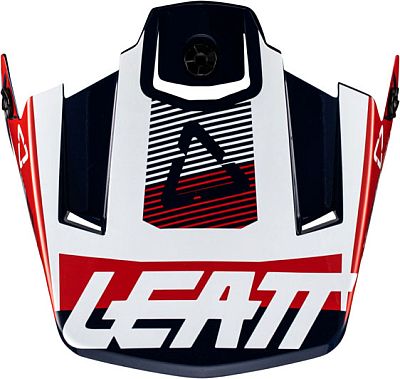 Leatt 3.5 Junior, Helmschirm Kinder - Blau/Weiß/Rot von Leatt