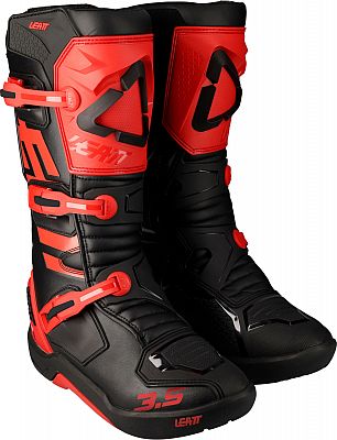 Leatt 3.5 S22, Stiefel - Rot/Schwarz - 10 US von Leatt