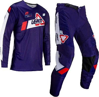 Leatt 3.5 S24 Royal, Set Trikot/Textilhose - Blau/Weiß/Rot - 3XL von Leatt