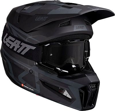 Leatt 3.5 Stealt, Motocrosshelm - Schwarz/Grau - L von Leatt