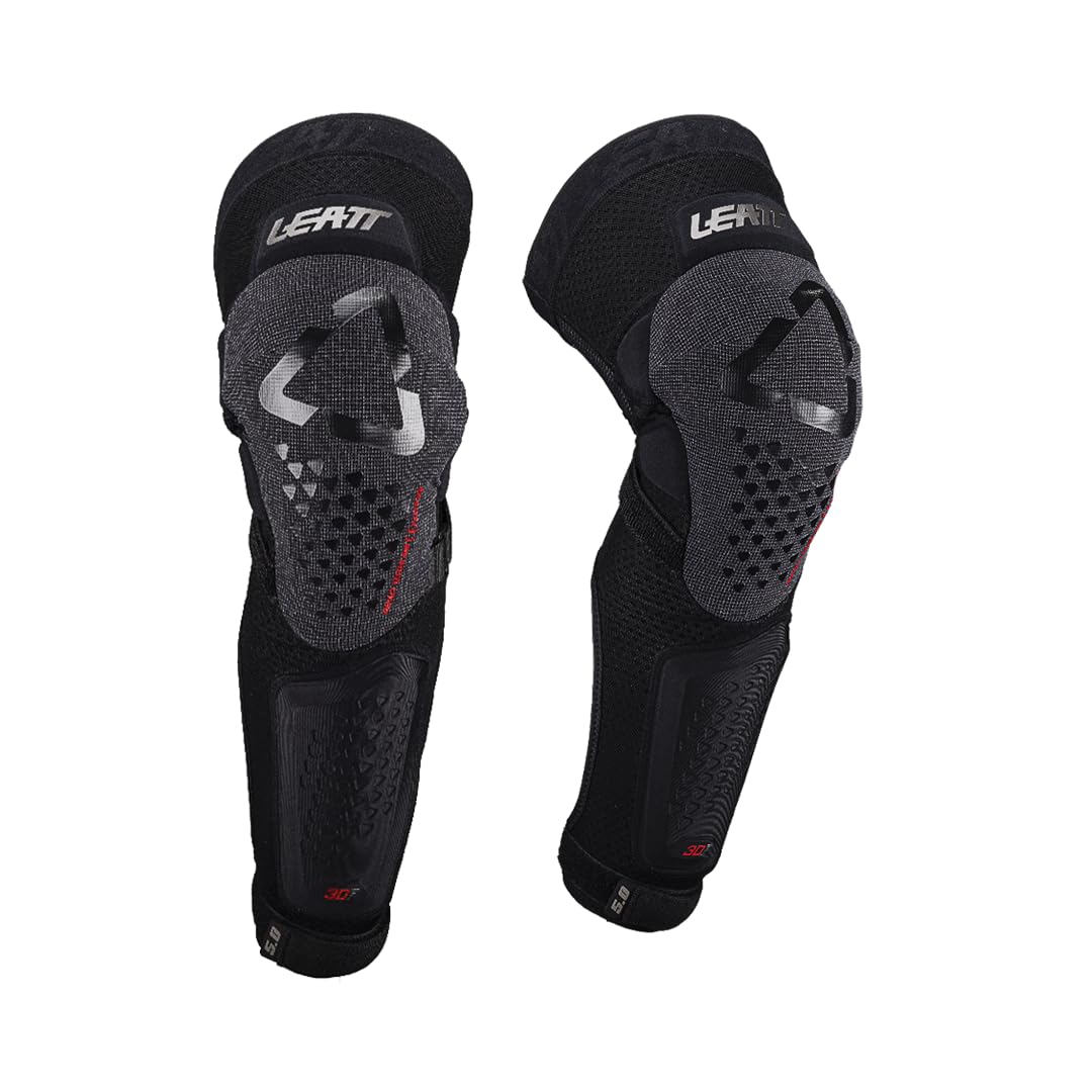 Leatt 3DF 5.0 EVO EXT SCHWARZ XL KNIESCHÜTZER von Leatt