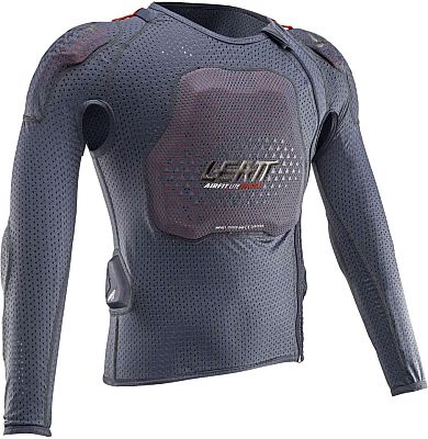 Leatt 3DF AirFit Lite Evo, Protektorenjacke Kinder - Dunkelgrau - L/XL von Leatt