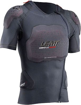 Leatt 3DF AirFit Lite Evo, Protektorenshirt kurzarm - Schwarz - L von Leatt